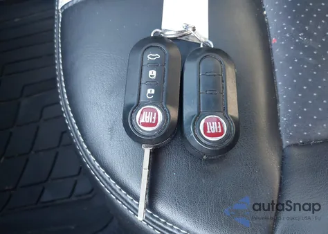 2017 Fiat 500E Battery Electric from USA, damaged, VIN 3C3CFFGE8HT579984